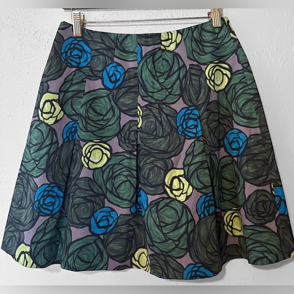 Theory Floral Patterned Skirt Size 6 - Picture 2 of 7
